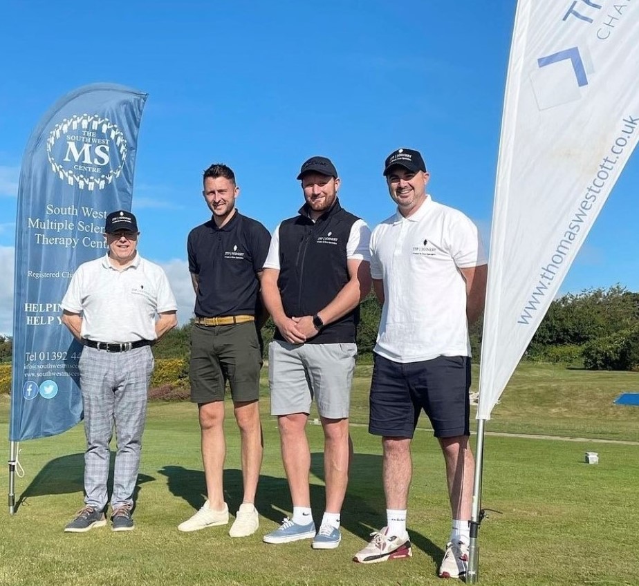 The team at the Southwest MS Centre Golf Day 2021