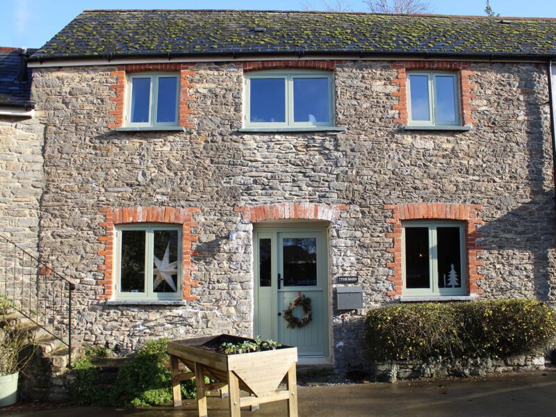 New timber windows and door installed in South Devon