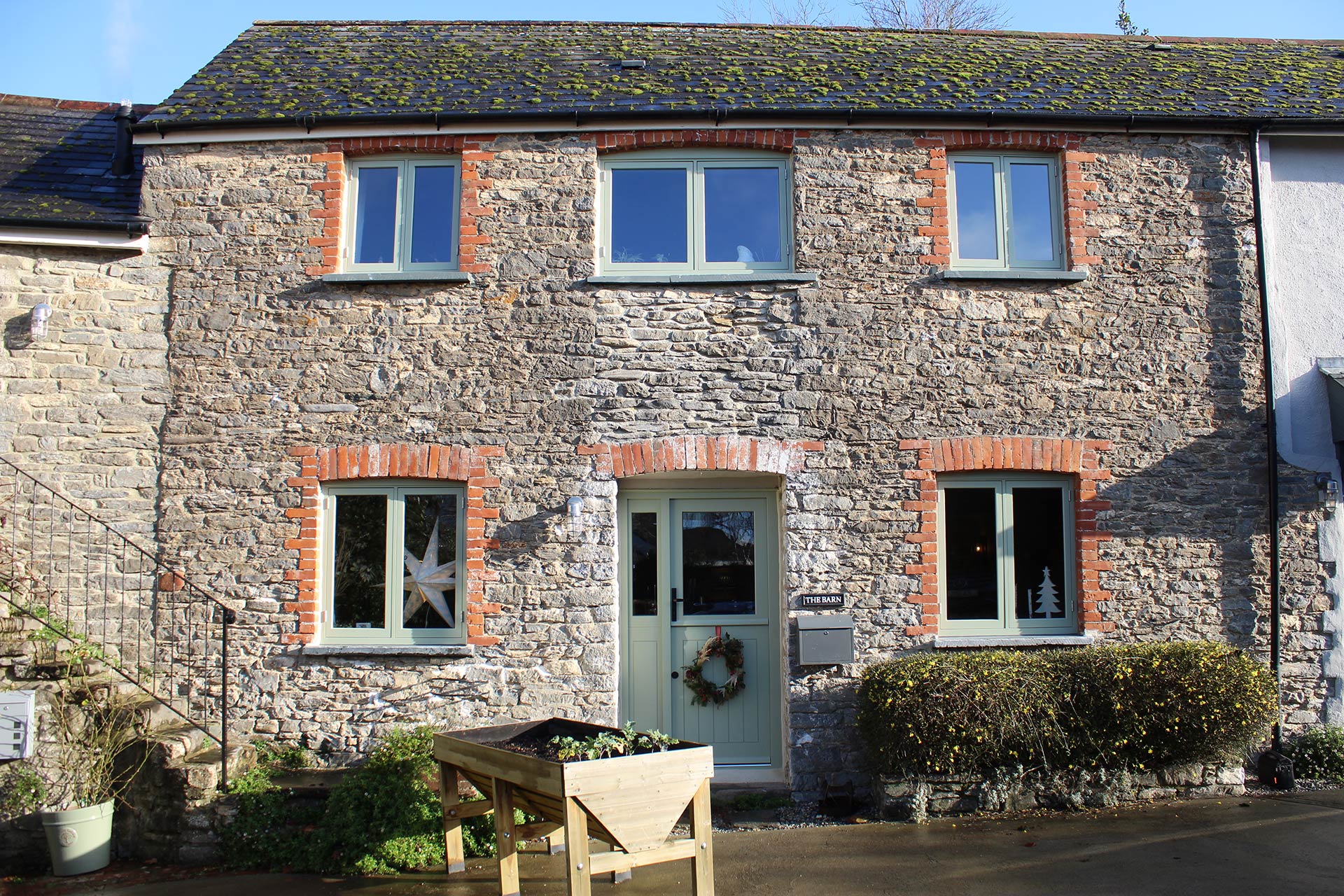 New timber windows and door installed in South Devon