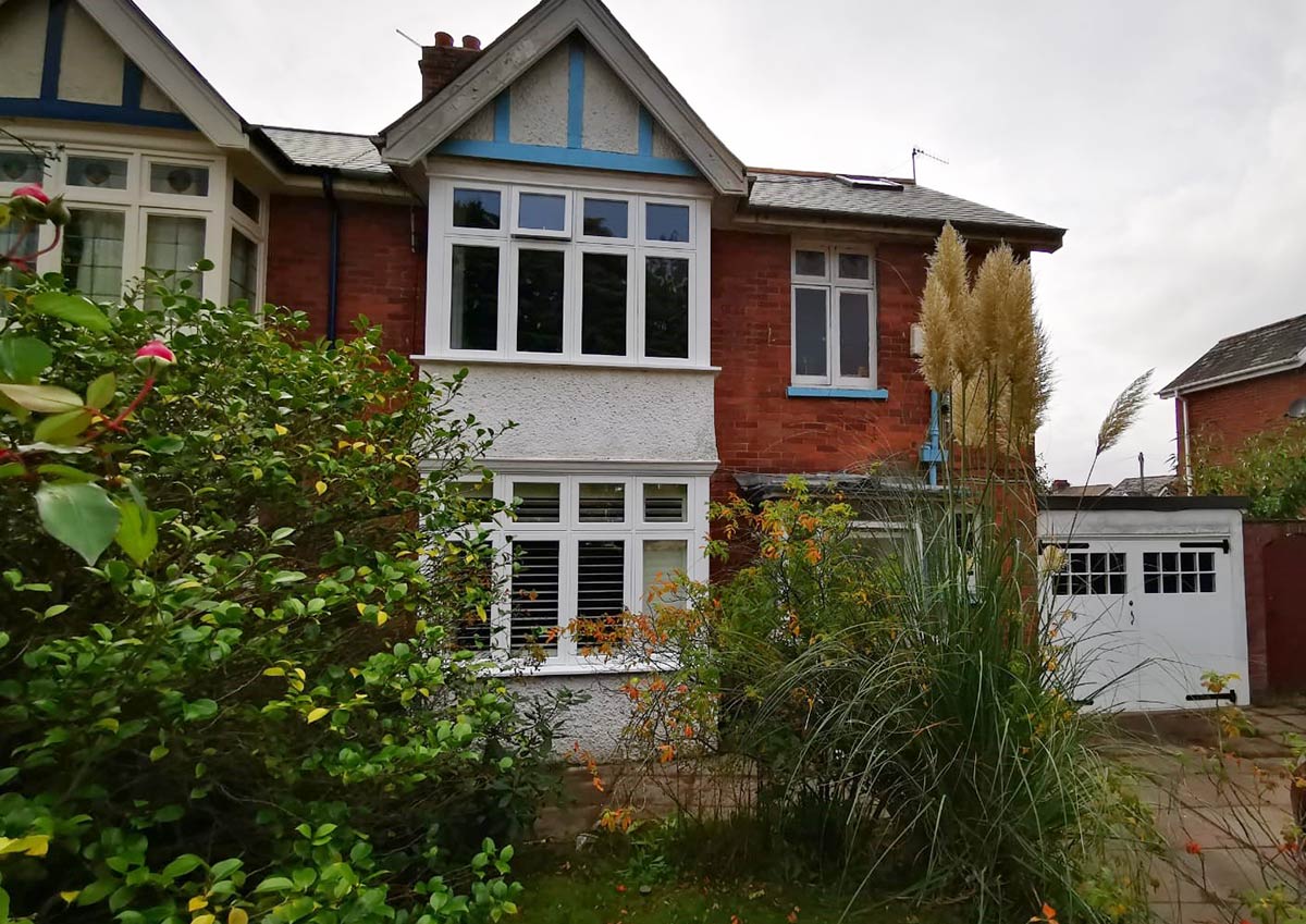 Red Brick Property Exterior Shot